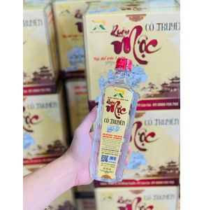 RƯỢU MỘC NẾP NƯƠNG CỔ TRUYỀN - 12 CHAI NHỰA CAO CẤP 500ML ( RƯỢU MỘC LÀO CAI )