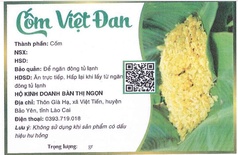 Cốm việt đan