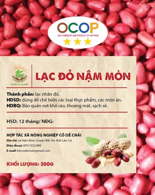 Lạc đỏ Nậm Mòn